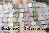 CUBS60 15 inches 7 - 8mm cube colorful gemstone beads wholesale