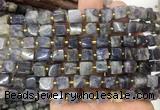 CUBS80 15 inches 6 - 7mm cube sapphire gemstone beads wholesale