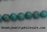 CWB556 15.5 inches 8mm round howlite turquoise beads wholesale