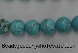 CWB557 15.5 inches 10mm round howlite turquoise beads wholesale