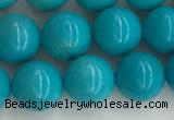 CWB852 15.5 inches 8mm round howlite turquoise beads wholesale