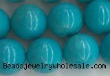 CWB853 15.5 inches 10mm round howlite turquoise beads wholesale