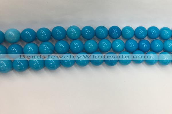 CWB859 15.5 inches 8mm round howlite turquoise beads wholesale