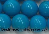 CWB860 15.5 inches 10mm round howlite turquoise beads wholesale