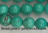 CWB864 15.5 inches 6mm round howlite turquoise beads wholesale