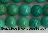 CWB870 15.5 inches 6mm round howlite turquoise beads wholesale