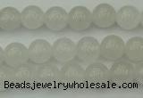 CWH51 15.5 inches 6mm round white jade beads wholesale