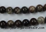 CWJ202 15.5 inches 8mm round wood jasper gemstone beads wholesale