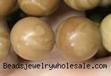 CWJ515 15.5 inches 14mm round wooden jasper beads wholesale