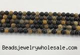 CWJ581 15.5 inches 7mm round wooden jasper beads wholesale