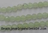 CXJ101 15.5 inches 6mm faceted round New jade beads wholesale