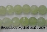 CXJ103 15.5 inches 10mm faceted round New jade beads wholesale