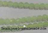 CXJ151 15.5 inches 6mm faceted round New jade beads wholesale