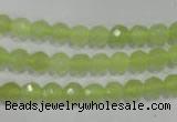 CXJ161 15.5 inches 6mm faceted round New jade beads wholesale