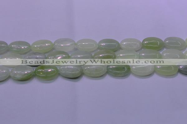 CXJ233 15.5 inches 18*25mm oval New jade beads wholesale