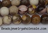 CZJ271 15.5 inches 6mm round zebra jasper beads wholesale