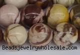 CZJ274 15.5 inches 12mm round zebra jasper beads wholesale