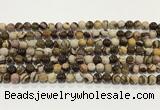 CZJ420 15.5 inches 4mm round Australian zebra jasper beads wholesale