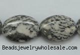 CZJ78 15.5 inches 18*25mm oval zebra jasper gemstone beads