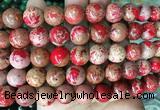 DEBS08 15 inches 12mm round sea sediment Jasper beads wholesale