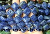 DOBS20 15 inches 15mm diamond sodalite gemstone beads wholesale