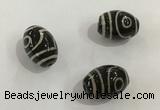 DZI349 10*14mm drum tibetan agate dzi beads wholesale