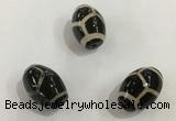 DZI350 10*14mm drum tibetan agate dzi beads wholesale