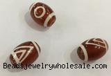 DZI365 10*14mm drum tibetan agate dzi beads wholesale