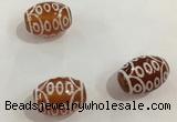 DZI366 10*14mm drum tibetan agate dzi beads wholesale