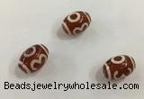 DZI400 10*14mm drum tibetan agate dzi beads wholesale