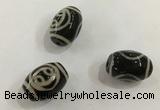 DZI410 10*14mm drum tibetan agate dzi beads wholesale