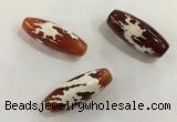 DZI422 10*28mm drum tibetan agate dzi beads wholesale