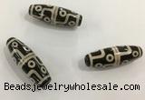 DZI476 10*30mm drum tibetan agate dzi beads wholesale