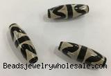 DZI477 10*30mm drum tibetan agate dzi beads wholesale