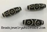 DZI488 10*30mm drum tibetan agate dzi beads wholesale