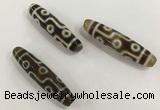 DZI541 13*55mm - 13*58mm drum tibetan agate dzi beads wholesale