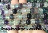 FGBS288 15 inches 8*10mm carved pumpkin fluorite gemstone beads FGBS288 15 inches 8*10mm carved pumpkin fluorite gemstone beads