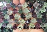 FGBS293 15 inches 10*10mm carved cube fluorite gemstone beads FGBS293 15 inches 10*10mm carved cube fluorite gemstone beads