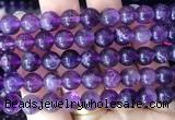 FLBS29 15 inches 8mm round purple fluorite beads wholesale FLBS29 15 inches 8mm round purple fluorite beads wholesale