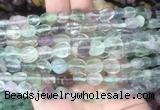 FLBS51 15 inches 6*8mm - 8*12mm nuggets fluorite beads wholesale FLBS51 15 inches 6*8mm - 8*12mm nuggets fluorite beads wholesale