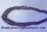 FLBS54 15 inches 6mm - 12mm round purple fluorite beads wholesale FLBS54 15 inches 6mm - 12mm round purple fluorite beads wholesale