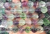 FLBS64 15 inches 12mm carved plum blossom fluorite gemstone beads wholesale FLBS64 15 inches 12mm carved plum blossom fluorite gemstone beads wholesale