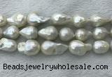 FWP365 15 inches 20mm - 22mm baroque freshwater nucleated pearl beads