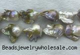 FWP370 15 inches 18mm - 22mm baroque freshwater nucleated pearl beads