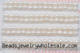 FWP455 half-drilled 5.5-6mm bread freshwater pearl beads