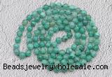 GMN440 Hand-knotted 8mm, 10mm peafowl agate 108 beads mala necklaces