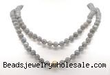 GMN8043 18 - 36 inches 8mm, 10mm grade A labradorite 54, 108 beads mala necklaces