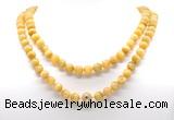 GMN8049 18 - 36 inches 8mm, 10mm grade AA golden tiger eye 54, 108 beads mala necklaces