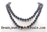 GMN8054 18 - 36 inches 8mm, 10mm purple tiger eye 54, 108 beads mala necklaces