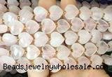 HGBS114 15 inches 12mm faceted heart rose quartz beads wholesale HGBS114 15 inches 12mm faceted heart rose quartz beads wholesale
